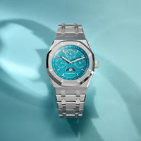 Royal Oak 41 Perpetual Calendar Stainless Steel Turquoise Dial