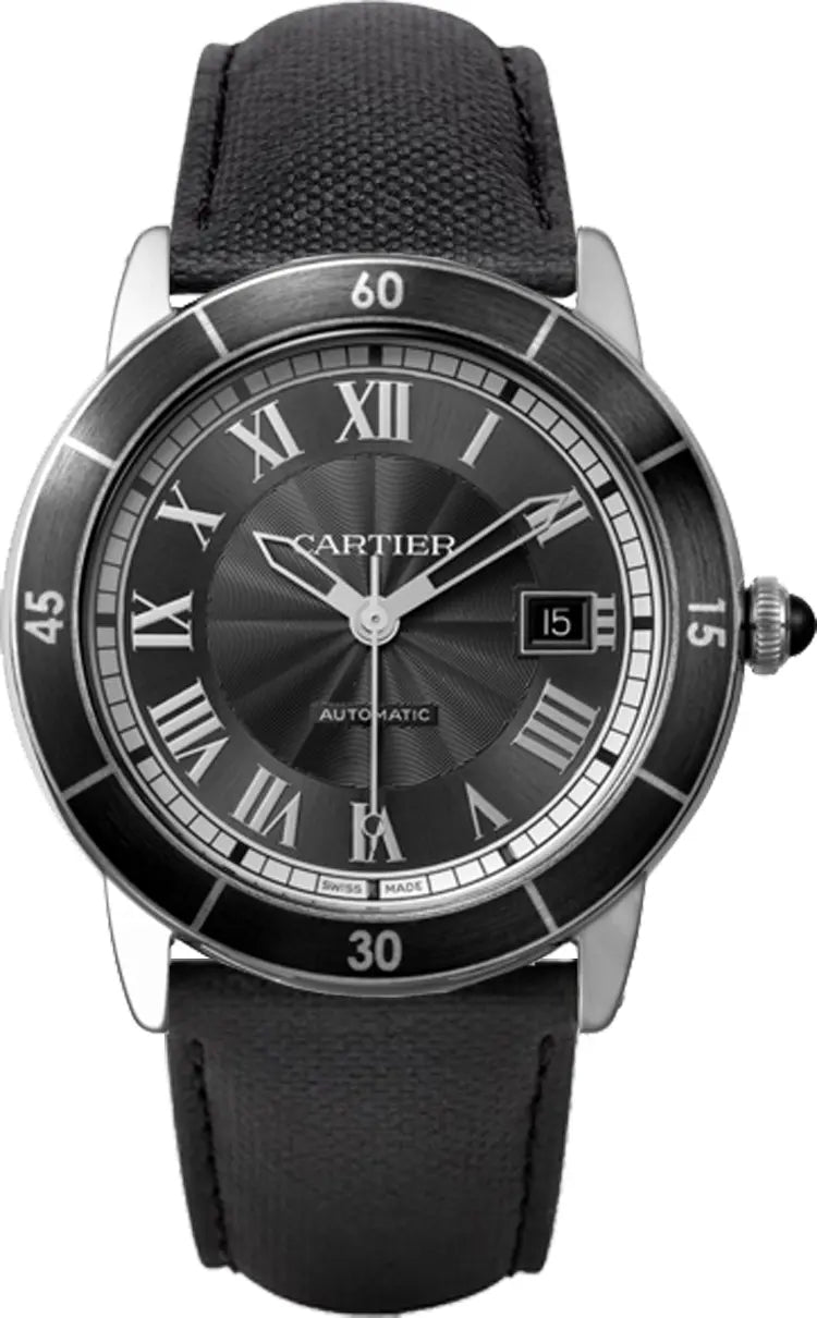 Cartier Ronde Croisière de Cartier WSRN Grey Dial, Stainless Steel, 42.0 mm, Self Winding