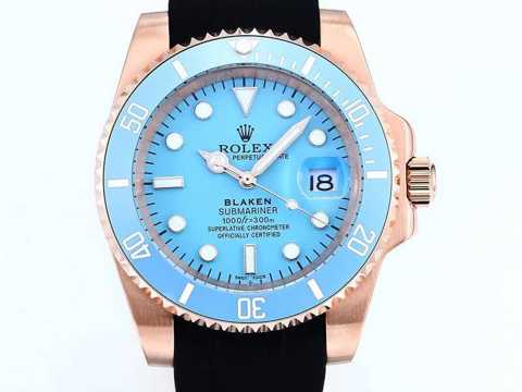Rolex Submariner Blaken Sunray Blue Dial Complete Box & Papers 126610LN