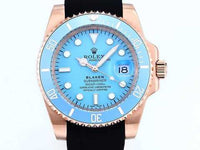 Rolex Submariner Blaken Sunray Blue Dial Complete Box & Papers 126610LN