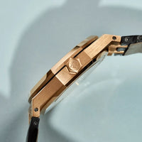 Royal Oak Selfwinding Rose Gold Diamond Grey Dial 37mm