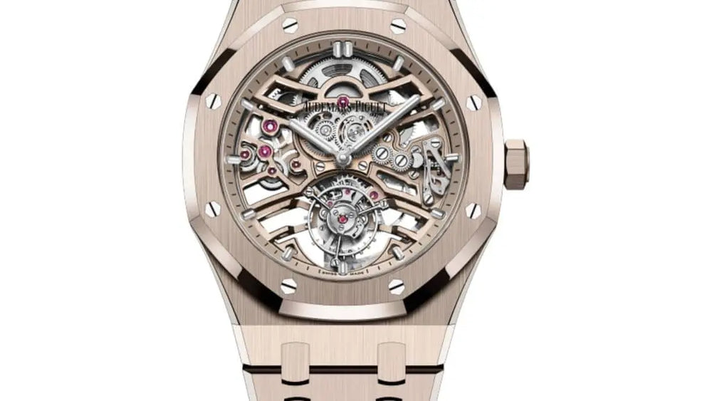 Audemars Piguet Royal Oak 26735 Sand Gold-Toned Dial, 41.0 mm, Tourbillon, Self Winding