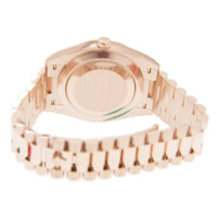Rolex Day-Date 40 Presidential 228345RBR Diamond Bezel Baguette Chocolate Dial