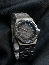 Audemars Piguet Royal Oak Steel Diamond Grey Dial 37mm
