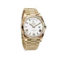 Rolex Day-Date 40 228238 Fluted Bezel White Dial