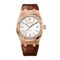 Audemars Piguet Royal Oak Rose Gold Silver Dial 39mm 15300OR
