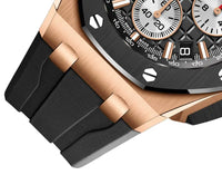 Audemars Piguet Royal Oak Offshore 26420 Black Dial, 18 Carat Pink Gold, 43.0 mm, Chronograph