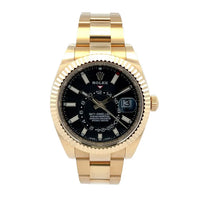 NEW 2025 Rolex Sky-Dweller 42mm 336938 Yellow Gold Oyster Black Dial