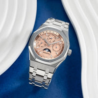 Royal Oak Perpetual Calendar Titanium Salmon Dial 41mm