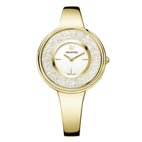 Swarovski Crystalline Gold Stainless Steel White Dial Quartz Watch for Ladies - 5269253