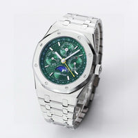 Audemars Piguet Royal Oak Perpetual Calendar Steel Green Dail