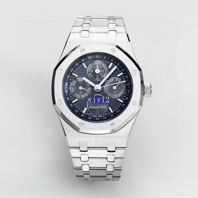 Audemars Piguet Royal Oak Perpetual Calendar Steel Blue Dial