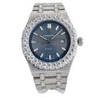fully iced-out Audemars Piguet Royal Oak style