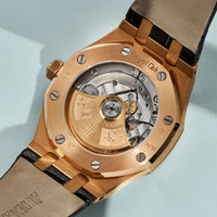 Royal Oak Selfwinding Rose Gold Diamond Grey Dial 37mm