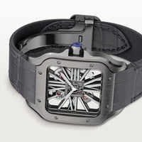 Santos de Cartier skeleton watch