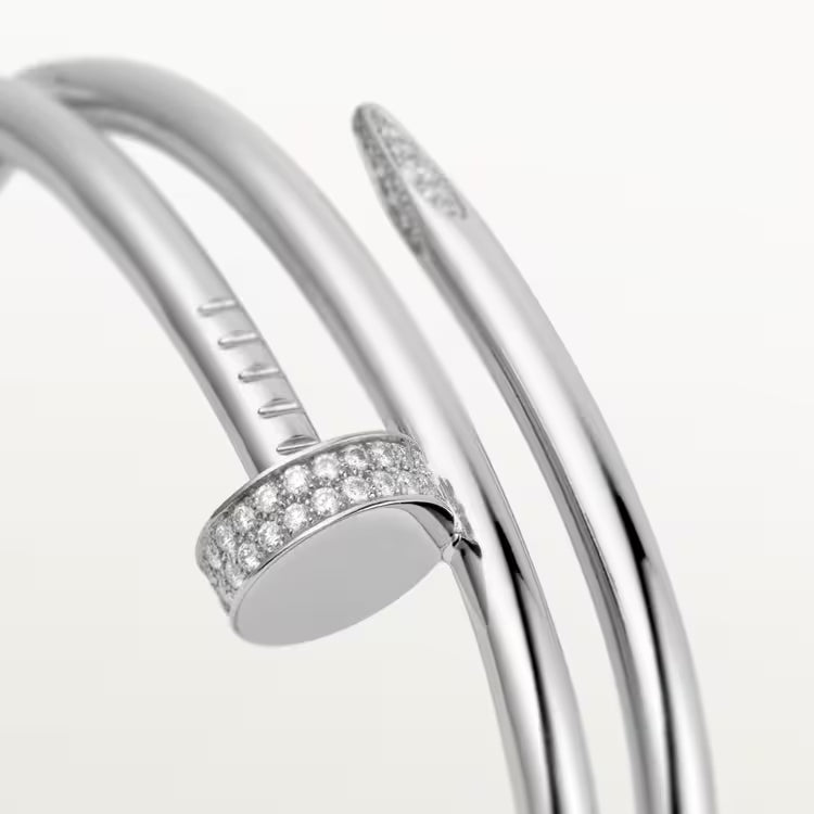 Cartier Juste un Clou bracelet, double, diamonds N6708517