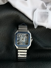 Cartier Santos De Cartier Skeleton Mens Watch