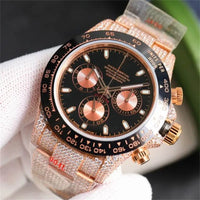 Men's Watch Automatic Mechanical Movement Waterproof 904L Stainless Steel Gold Plated Watches Wholesale