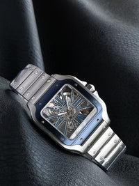 Cartier Santos De Cartier Skeleton Mens Watch