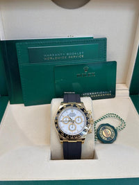 Rolex Daytona 40mm Oyster Flex 116518LN White Dial