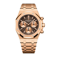 Audemars Piguet Royal Oak Chronograph Rose Gold Brown