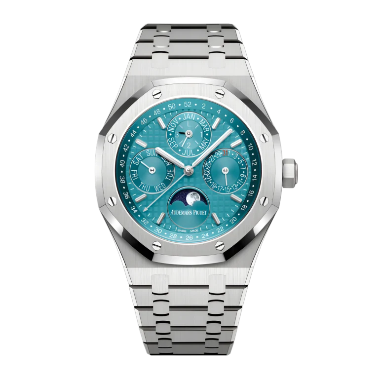Royal Oak 41 Perpetual Calendar Stainless Steel Turquoise Dial