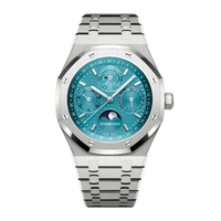 Royal Oak 41 Perpetual Calendar Stainless Steel Turquoise Dial