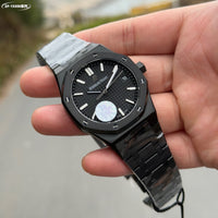 Audemars Piguet Royal Oak Selfwinding 41mm Men’s Watch – Ref: 15500ST.OO.1220ST.02-PVD – Slate Grey Dial, Black PVD Stainless Steel Bracelet