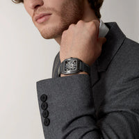 Santos de Cartier skeleton watch