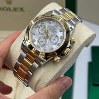 Rolex Daytona 40mm 116503 White Mother Of Pearl Diamond Dial