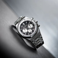 Royal Oak Selfwinding Chronograph Steel Black Dial 41mm