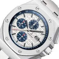 Audemars Piguet Royal Oak Offshore 26402 White Dial, Titanium, 44.0 mm, Self Winding