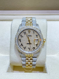 Bust Down Rolex 36mm Two Tone Yellow