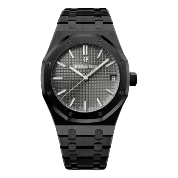 Audemars Piguet Royal Oak Selfwinding 41mm Men’s Watch – Ref: 15500ST.OO.1220ST.02-PVD – Slate Grey Dial, Black PVD Stainless Steel Bracelet