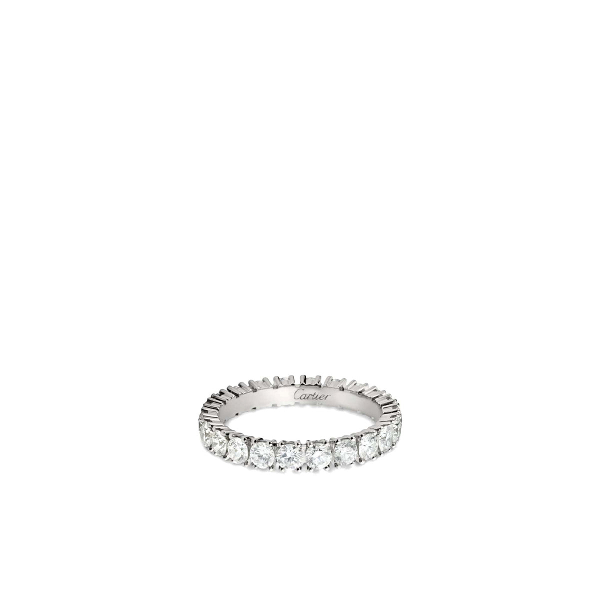 Cartier Destinée Wedding Band, 3.3 MM Width, Paved N4127352