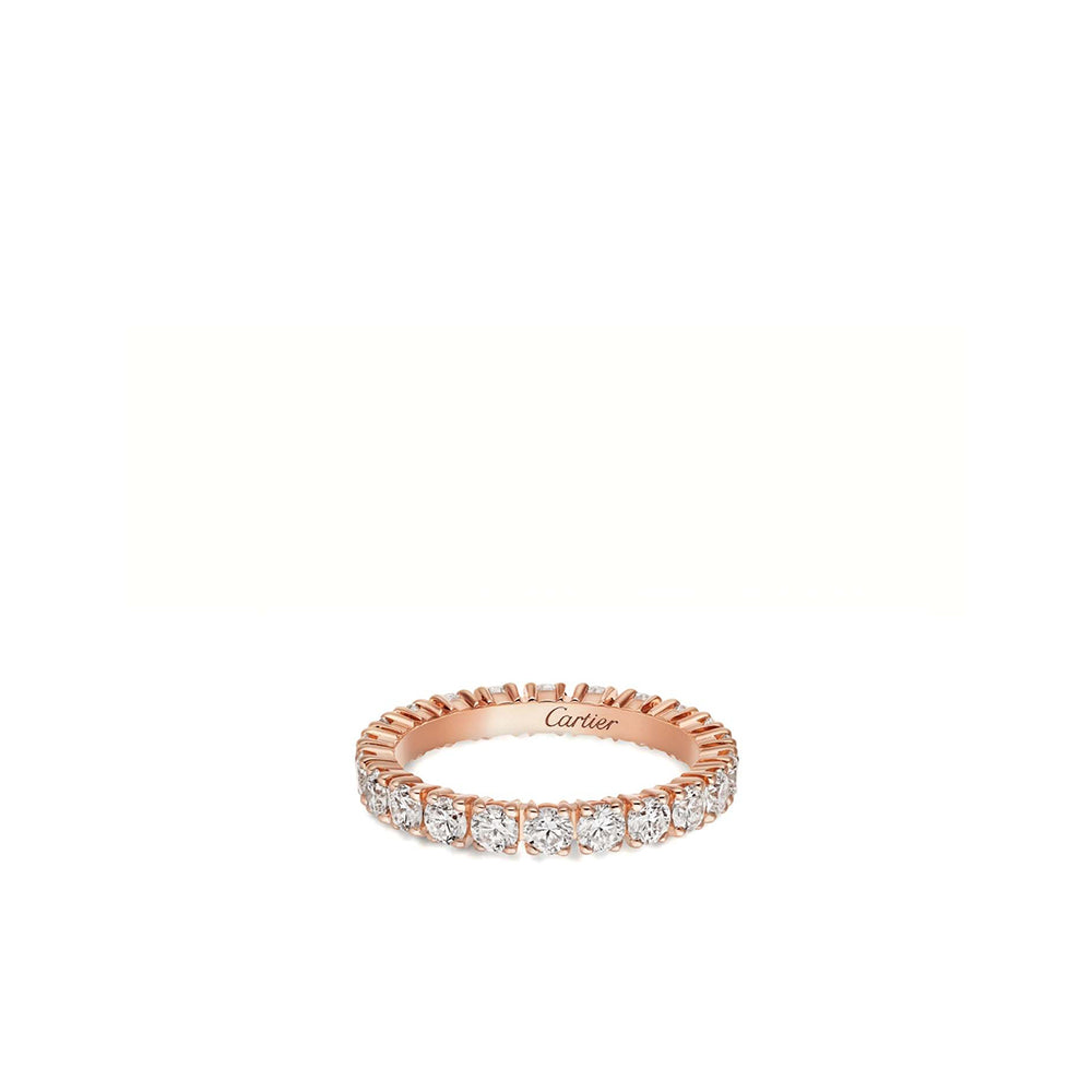 Cartier Destinée Wedding Band, 3.3 MM Width, Paved N4722752