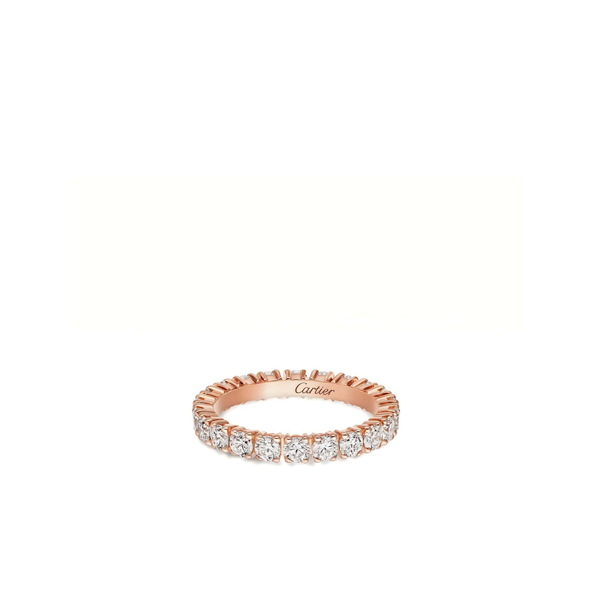 Cartier Destinée Wedding Band, 3.3 MM Width, Paved N4722752