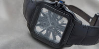Cartier Santos de Cartier Skeleton watch.