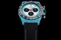 DIW Daytona Celeste Invert Quartz Fiber - Dealer Clocks