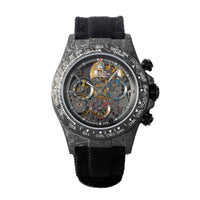DIW Daytona Skeleton Dial in Carbon