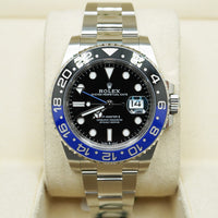 Rolex GMT-Master II "Batman" 40mm 126710BLNR Black Dial