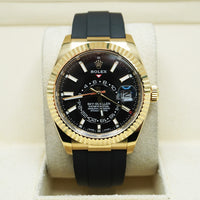 Rolex Sky-Dweller 42mm Oyster Flex 326238 Black Dial