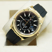 Rolex Sky-Dweller 42mm Oyster Flex 326238 Black Dial