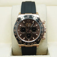 Rolex Daytona 40mm Oyster Flex 116515LN CHOOF Brown Dial