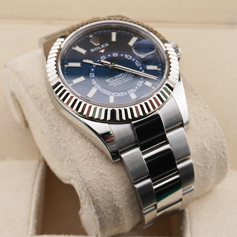 Rolex Sky-Dweller 42mm Stainless Steel 326934 Blue Dial