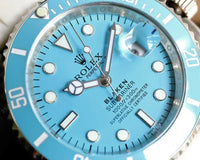 Rolex Submariner Blaken Sunray Blue Dial Complete Box & Papers 126610LN