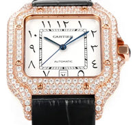 Cartier Santos Middle East Edition Diamond Steel