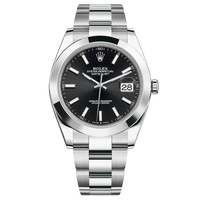 Rolex Datejust 41mm Black Dial Smooth Bezel 126300