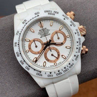 Rolex White Daytona Ceramic Rolex Cosmograph Daytona Watch