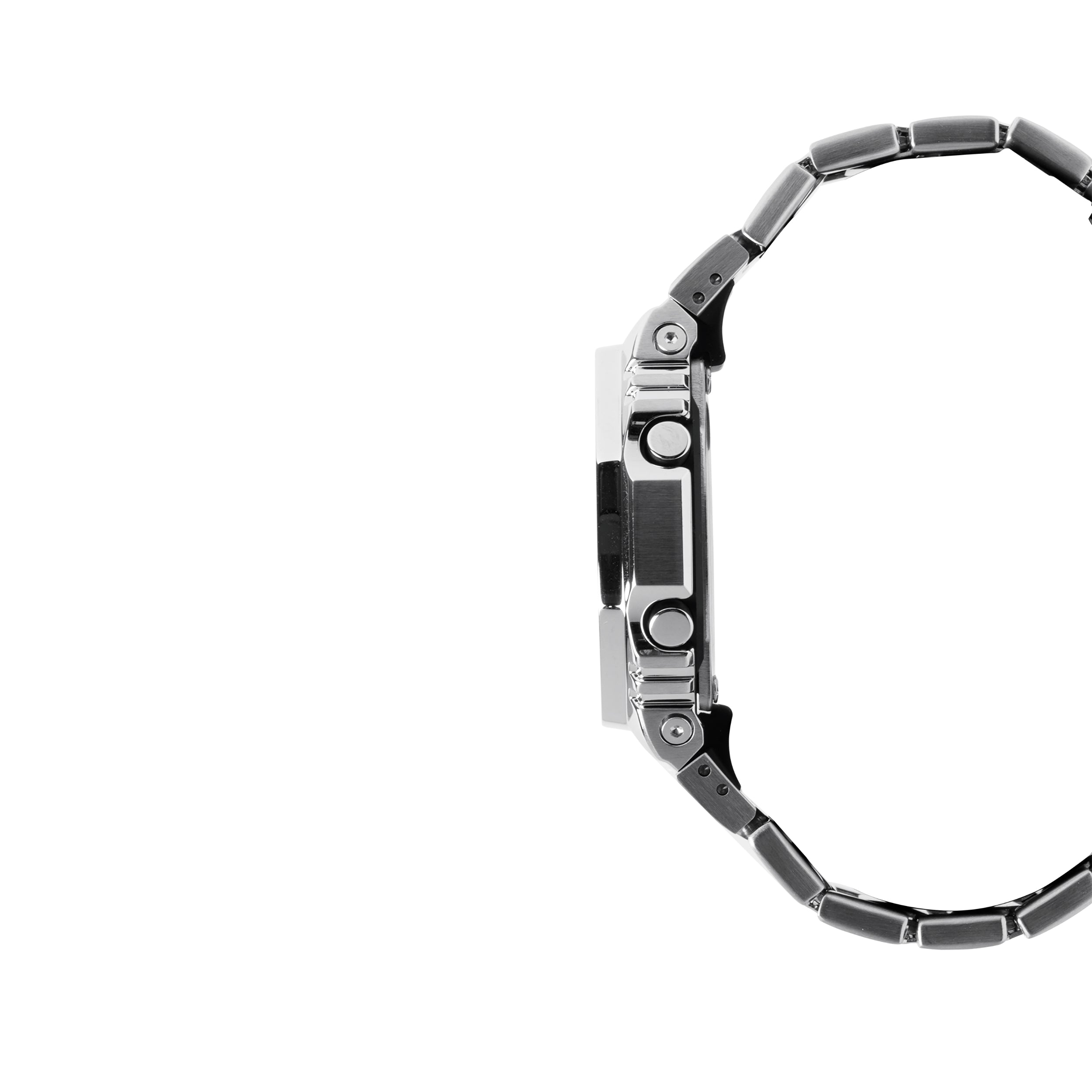 GM-2110D-2A Quartz G Steel Stainless Steel / Resin Silver